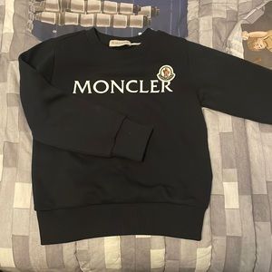 Blue Moncler sweatshirt